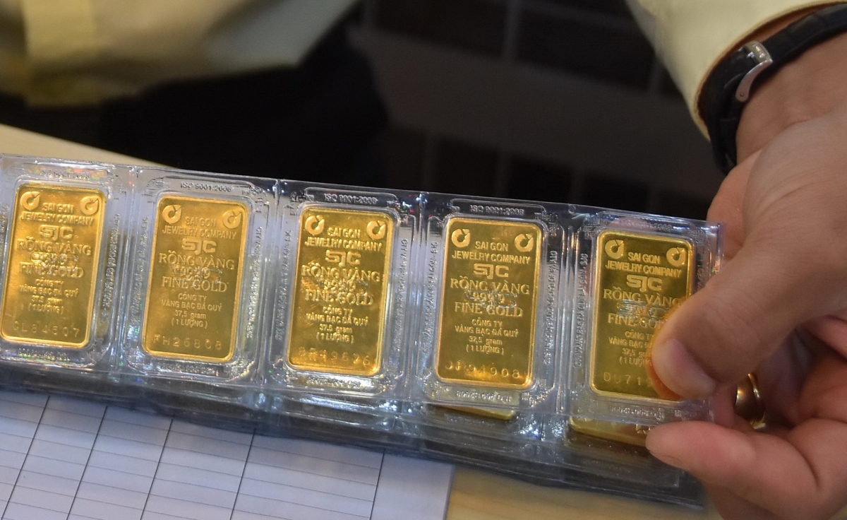 Giá vàng thế giới giảm mạnh xuống sát ngưỡng 1.900 USD/oz - Ảnh 1.