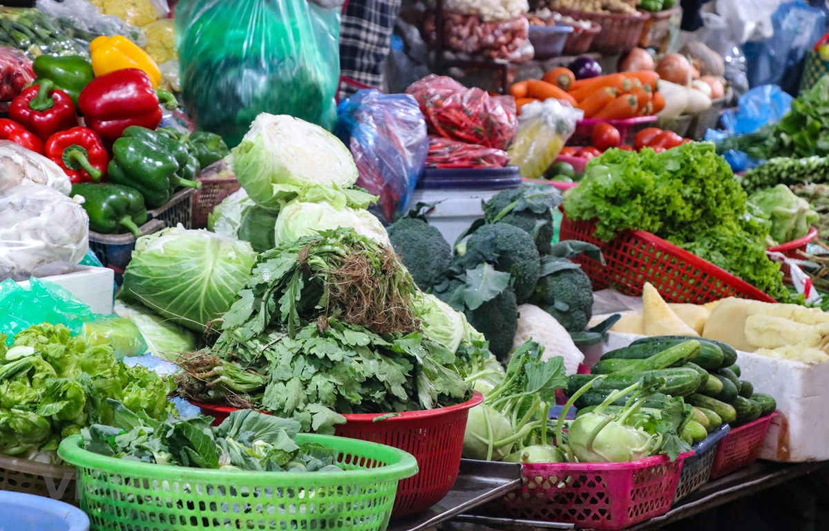Hà Nội: Giá hàng hóa, thực phẩm tăng nhẹ sau Tết Nguyên đán 2023 - Ảnh 1.