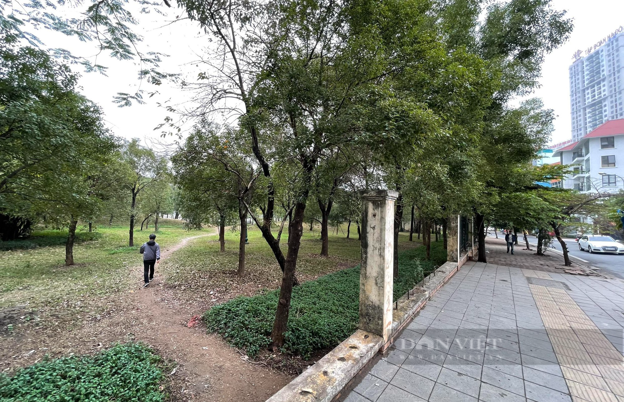 Cận cảnh công viên lớn ở Hà Nội được đề nghị tháo rào sắt phục vụ dân miễn phí - Ảnh 2.