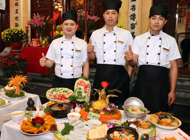Tận mắt xem thi nấu cỗ ở nơi ẩm thực ngon nhất nhì Hà Nội - Ảnh 7.