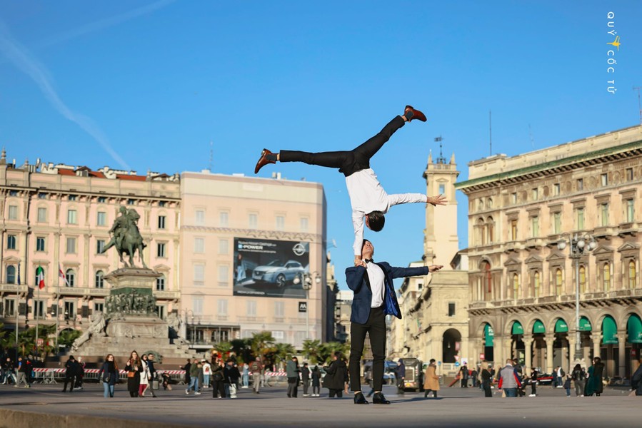 Loạt ảnh cực kỳ ấn tượng của Quốc Cơ Quốc Nghiệp trên đường phố Italia - Ảnh 18.