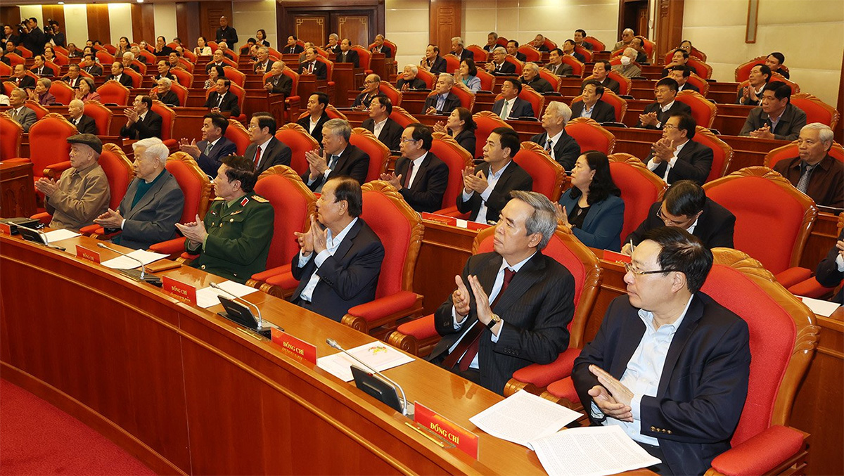 Phát biểu của Tổng Bí thư tại Hội nghị gặp mặt các nguyên cán bộ cấp cao của Đảng và Nhà nước - Ảnh 2.
