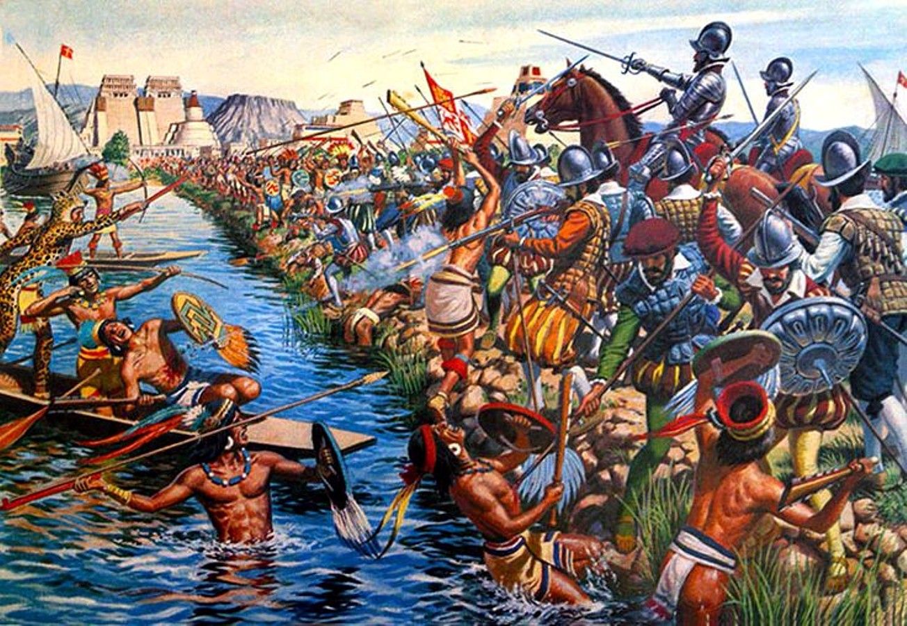 Người Tây Ban Nha đã hủy diệt đế chế Aztec như thế nào? - Ảnh 1.