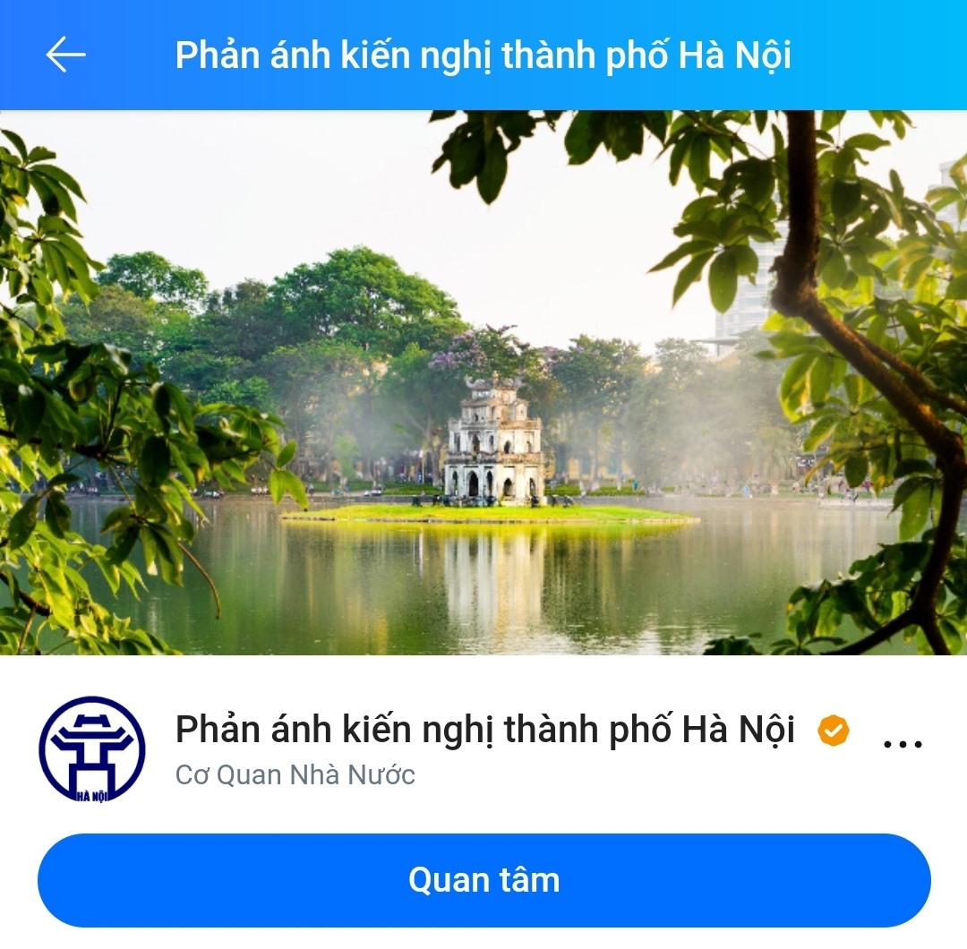 Hà Nội tiếp nhận phản ánh, kiến nghị của người dân và doanh nghiệp qua Zalo - Ảnh 1.