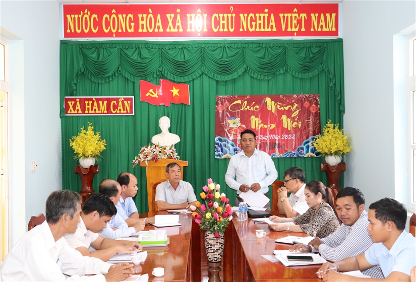 Hội Nông dân Bình Thuận tổ chức sơ kết chương trình kết nghĩa xã Hàm Cần năm 2022 - Ảnh 2.