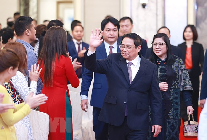 Thủ tướng Phạm Minh Chính tự hào về cộng đồng người Việt Nam tại Singapore - Ảnh 1.