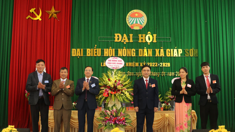 Bắc Giang: Tổ chức Đại hội điểm Hội Nông dân xã Giáp Sơn, huyện Lục Ngạn nhiệm kỳ 2023-2028 - Ảnh 1.