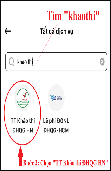 Cách thanh toán lệ phí thi đánh giá năng lực 2023  - Ảnh 3.