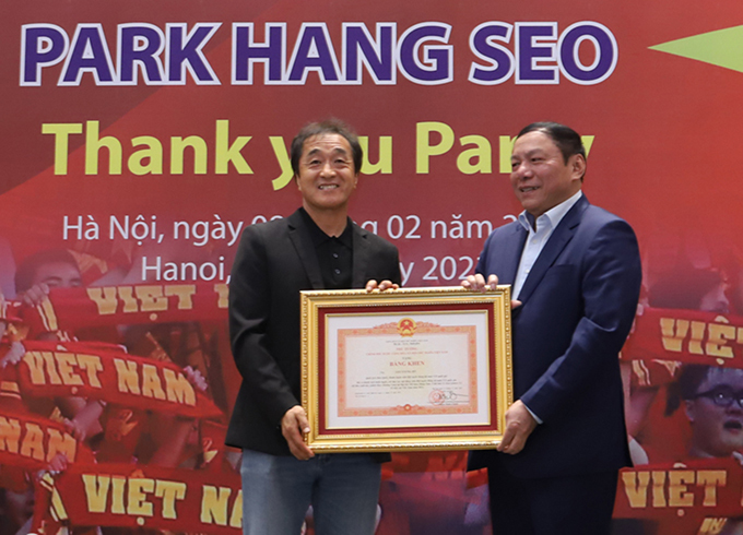 HLV Park Hang-seo nhận tin vui trong ngày chia tay ĐT Việt Nam - Ảnh 2.