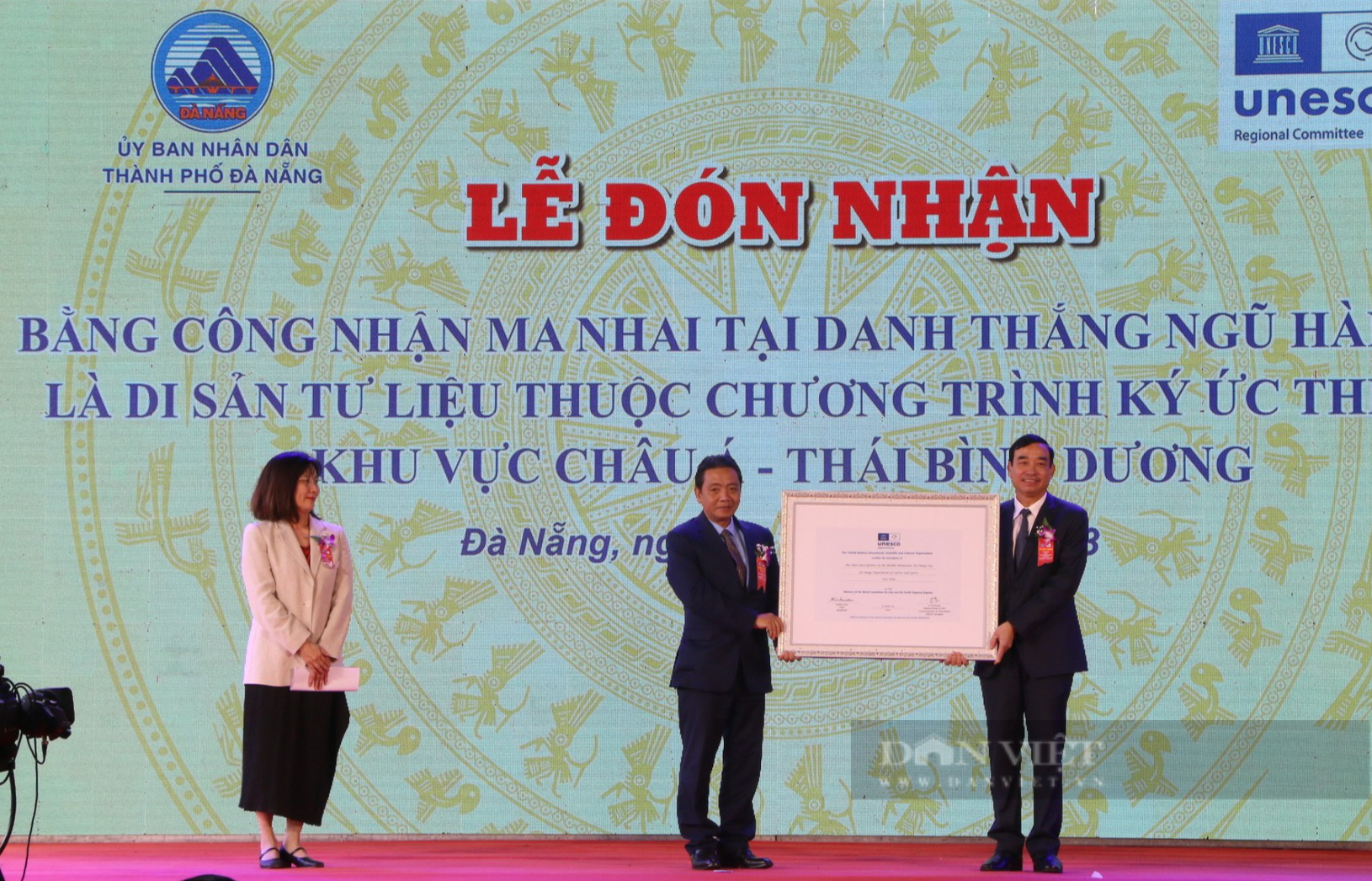 Đà Nẵng đón nhận bằng công nhận di sản tư liệu khu vực Châu Á – Thái Bình Dương - Ảnh 2.