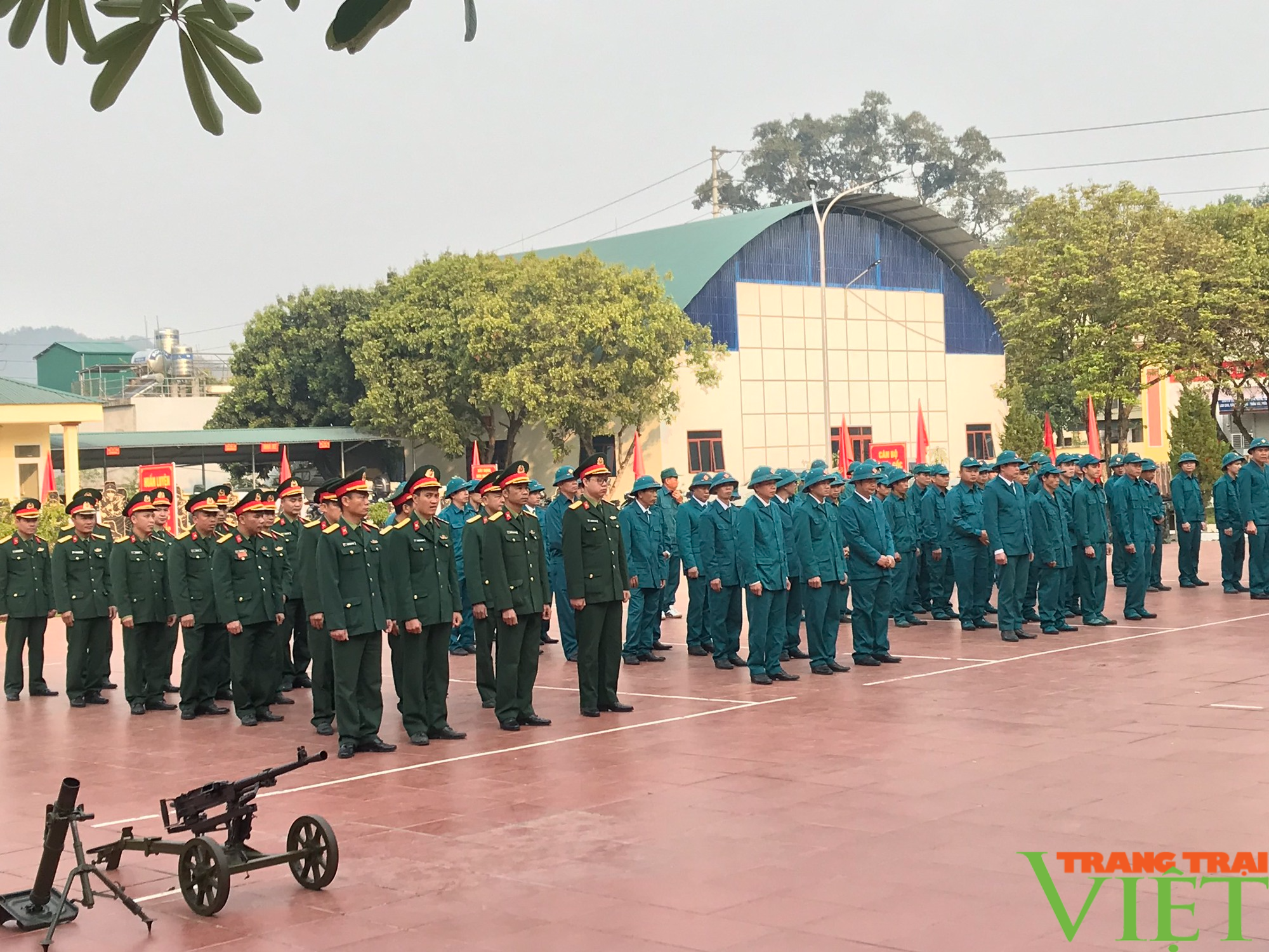 Lai Châu: Than Uyên ra quân huấn luyện năm 2023 - Ảnh 1.