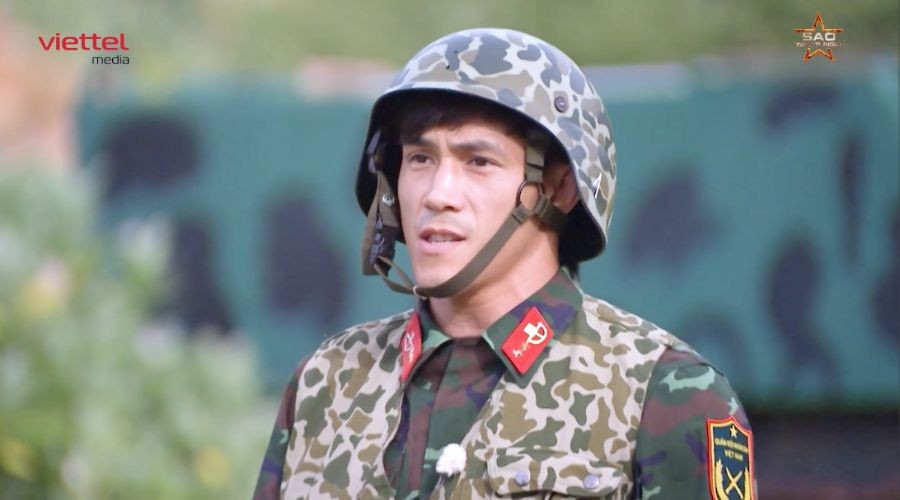 Võ sĩ Nguyễn Trần Duy Nhất gây bất ngờ khi lộ diện tại &quot;Sao nhập ngũ 2023&quot; - Ảnh 1.