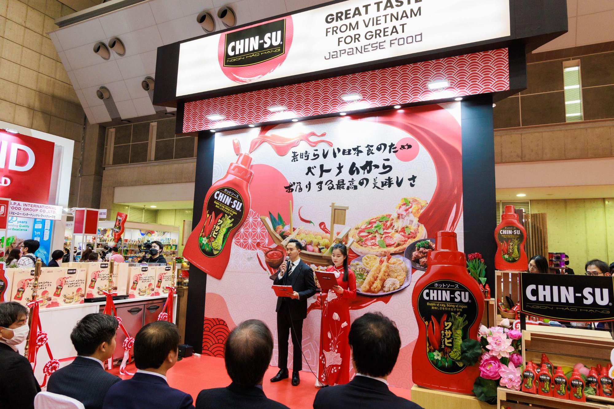 Tương ớt Chin-su gây ấn tượng mạnh tại Nhật Bản, ra mắt 5 hương vị mới - Ảnh 1.
