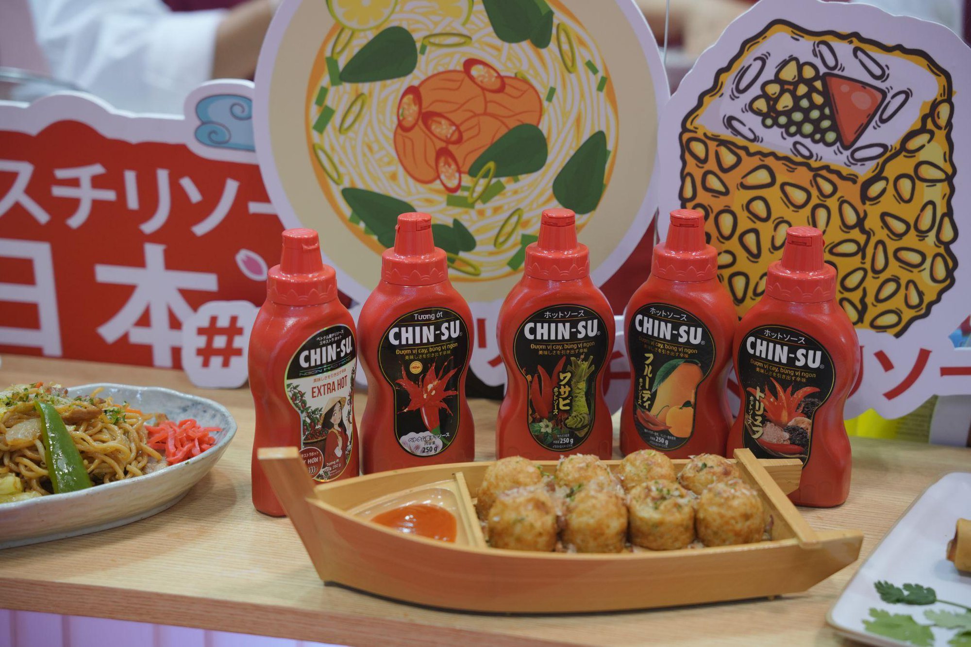 Tương ớt Chin-su gây ấn tượng mạnh tại Nhật Bản, ra mắt 5 hương vị mới - Ảnh 2.