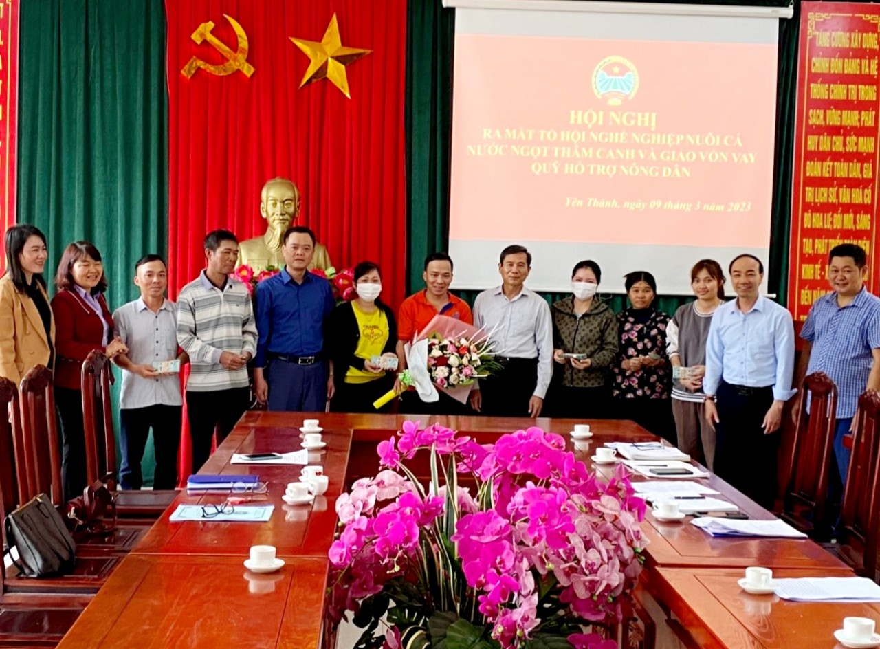 Hội Nông dân tỉnh Ninh Bình giải ngân 2 tỉ đồng cho hội viên nông dân làm giàu - Ảnh 2.