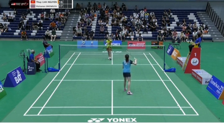 Thót tim trước tay vợt Thái Lan, Nguyễn Thùy Linh vào chung kết Thailand International Challenge - Ảnh 1.