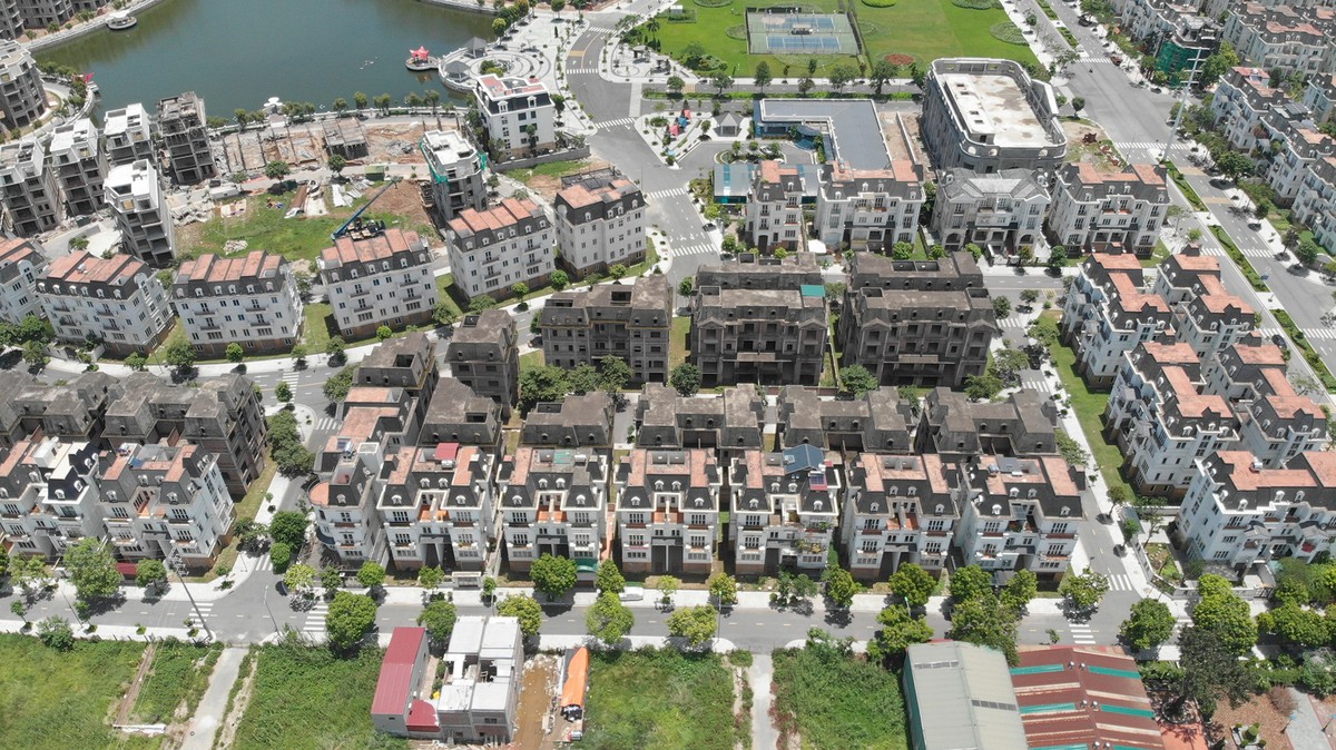 Khu đô thị có hàng trăm biệt thự 'triệu đô' bỏ hoang ở Hà Nội - Ảnh 10.