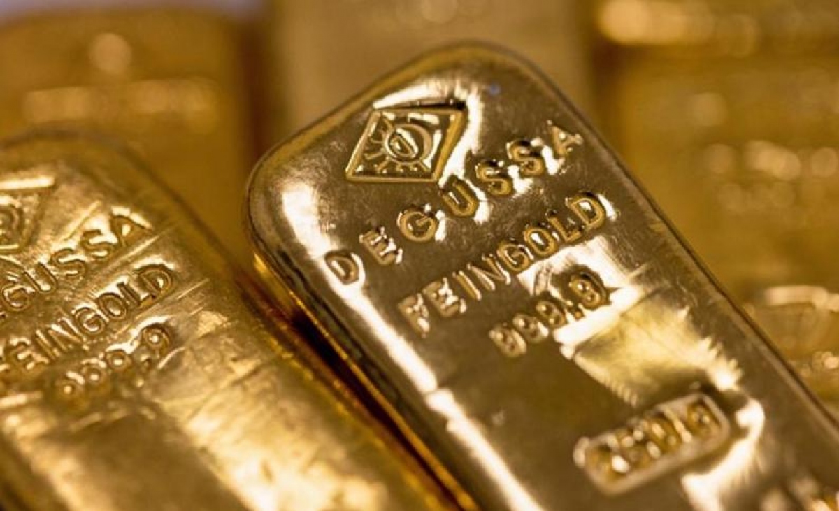 Giá vàng thế giới rút ngắn khoảng cách với vàng trong nước - Ảnh 1.