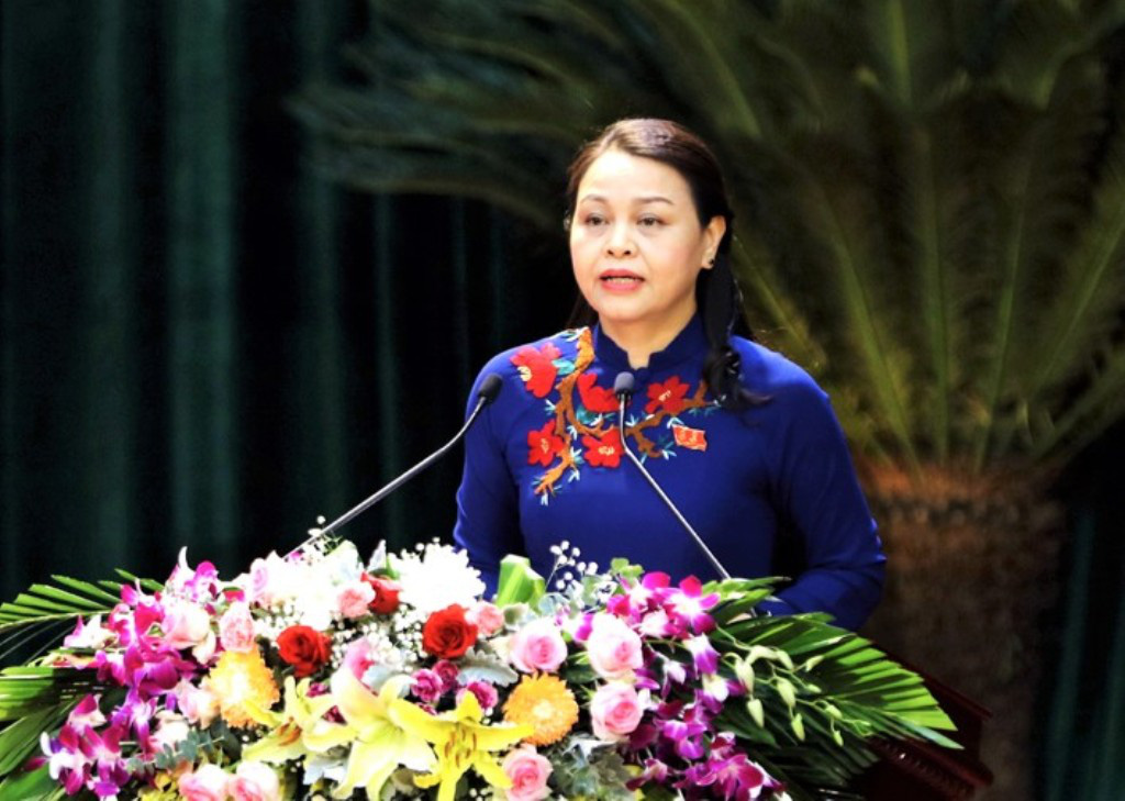 Nữ Bí thư Ninh Bình được Bộ Chính trị giới thiệu để hiệp thương cử giữ chức Phó Chủ tịch -Tổng Thư ký UBTƯMTTTVN - Ảnh 1.