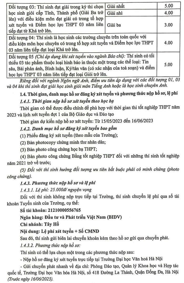 Nhiều trường ở Hà Nội xét học bạ năm 2023, thí sinh rộng cửa vào đại học  - Ảnh 5.