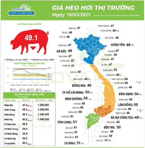 Giá lợn hơi khó vực dậy, ngày càng thêm nhiều tỉnh giao dịch dưới mức giá 50.000 đồng/kg - Ảnh 1.