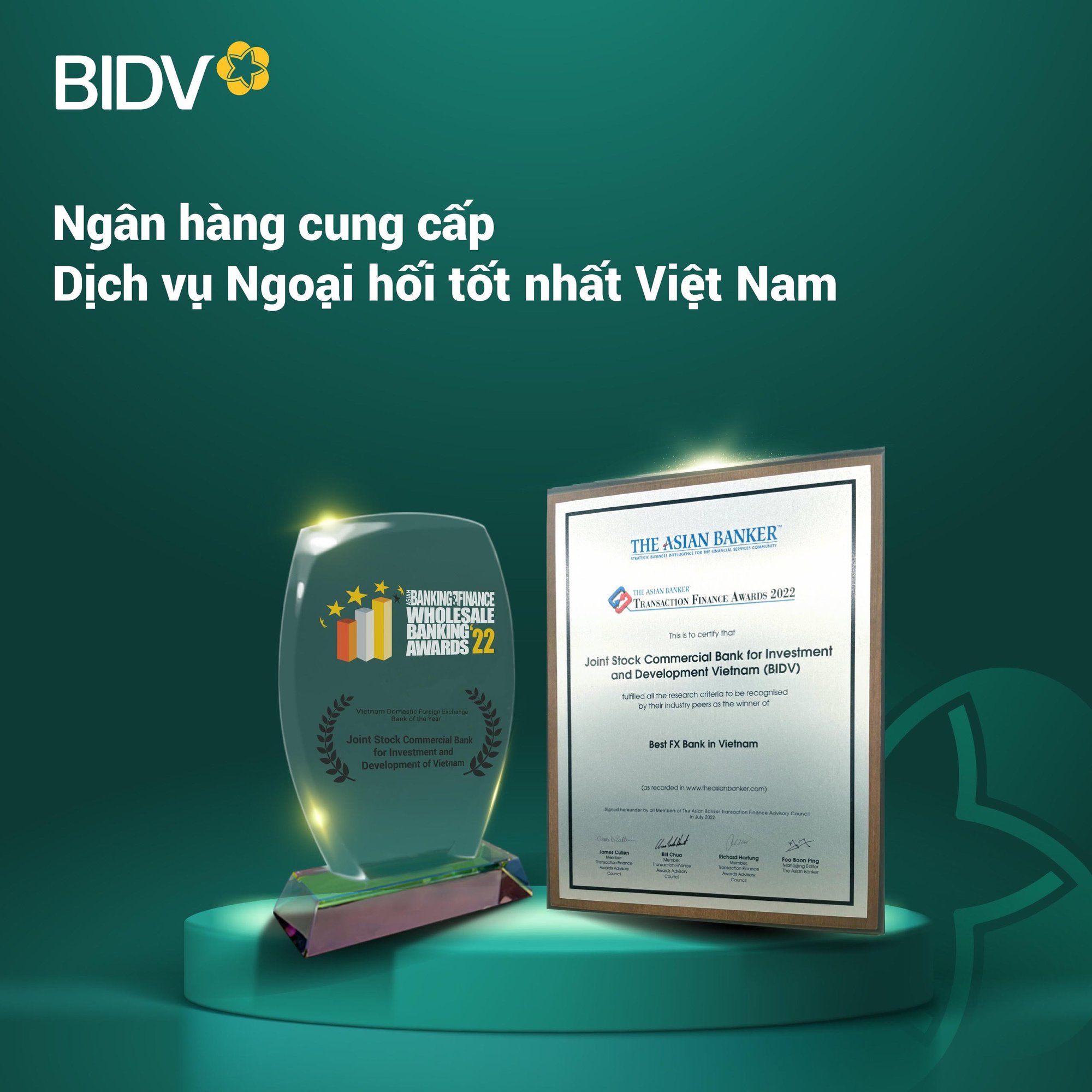 Lộ diện &quot;Ngân hàng cung cấp dịch vụ ngoại hối tốt nhất Việt Nam&quot; - Ảnh 1.