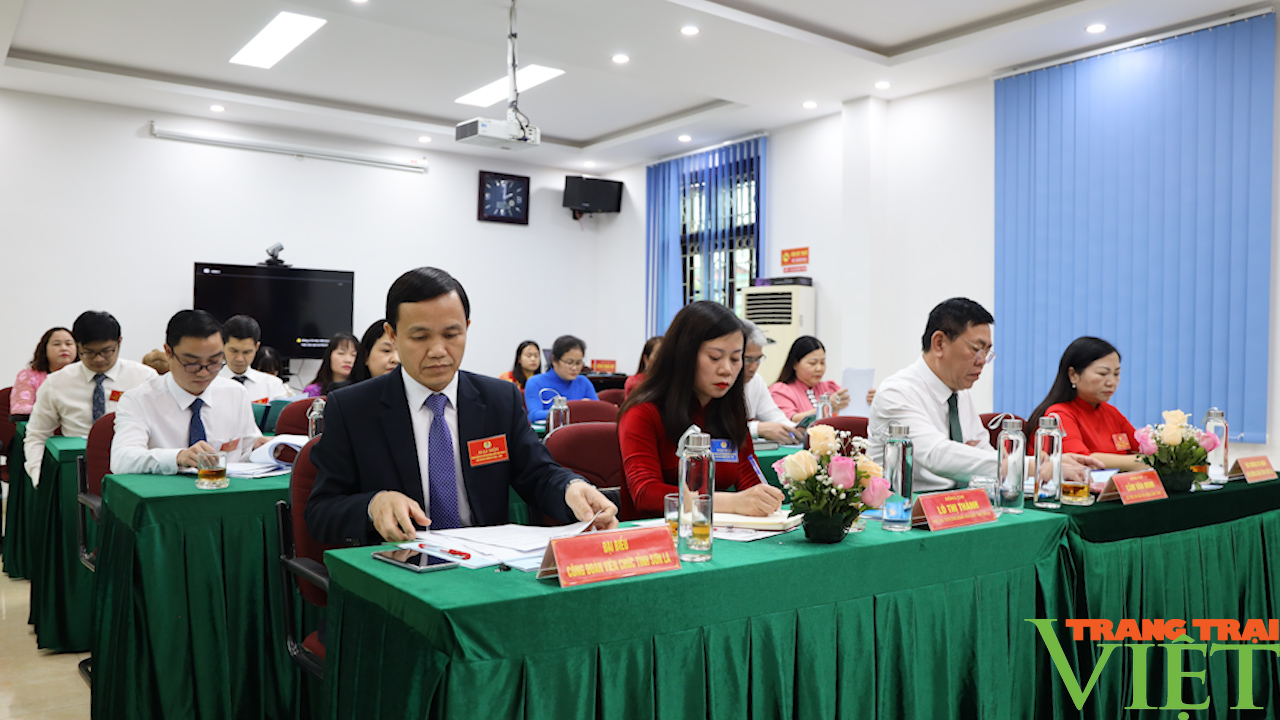 Công đoàn cơ sở Hội Nông dân tỉnh Sơn La tổ chức thành công đại hội - Ảnh 5.