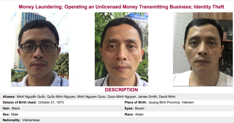 FBI truy nã tiến sĩ Nguyễn Quốc Minh vì vụ rửa tiền Bitcoin 3 tỷ USD - Ảnh 1.