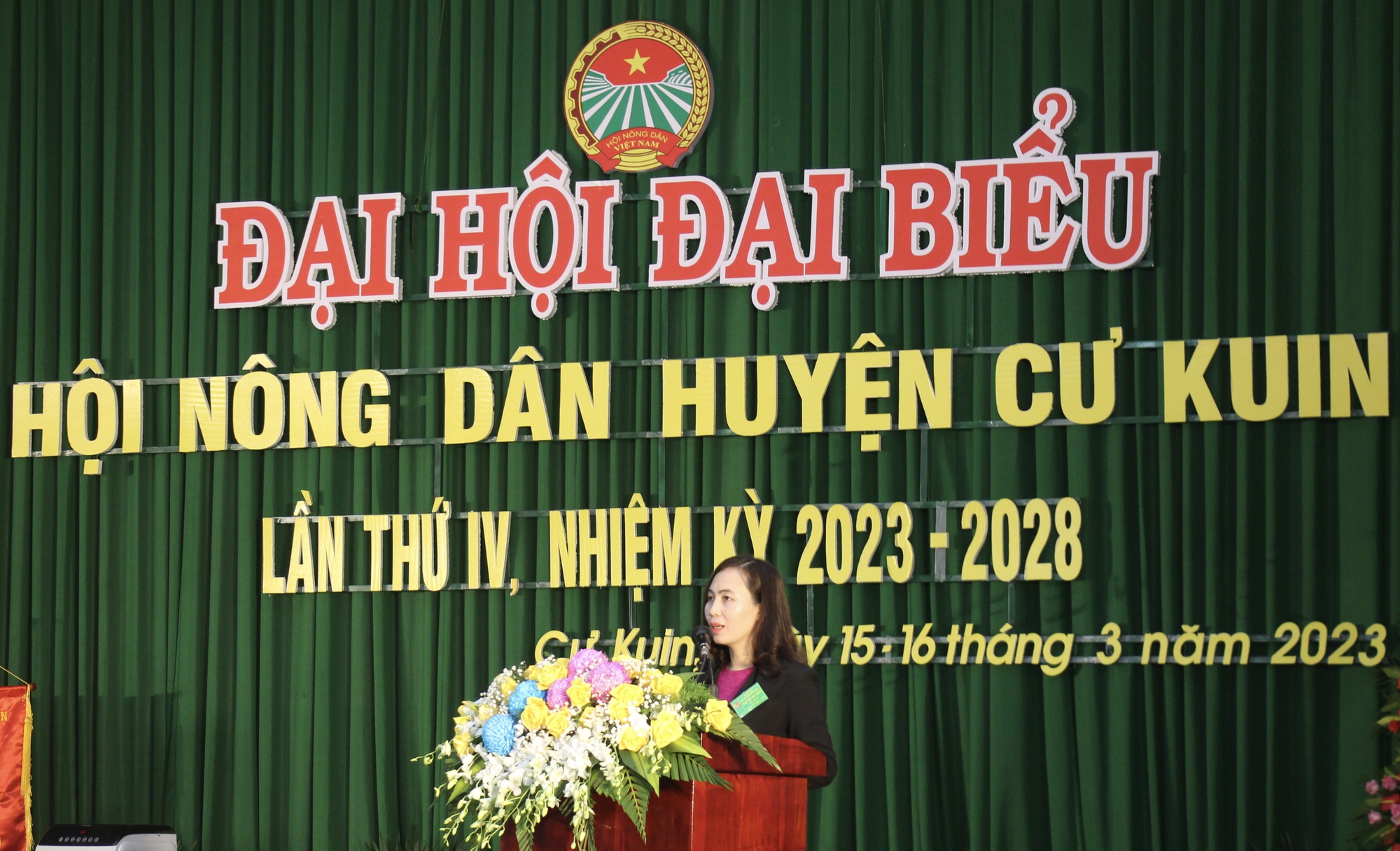 Phó Chủ tịch Hội Nông dân Việt Nam Đinh Khắc Đính dự Đại hội điểm cấp huyện đầu tiên trên cả nước - Ảnh 3.