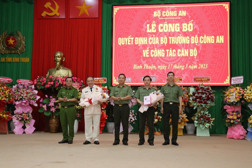 Đại tá Lê Quang Nhân được bổ nhiệm làm giám đốc Công an tỉnh Bình Thuận - Ảnh 1.