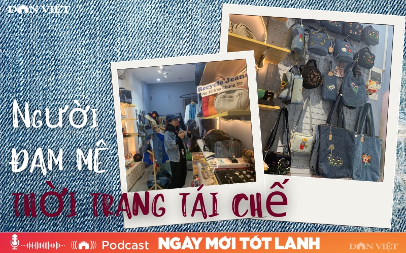 Người đam mê thời trang tái chế - Ảnh 1.