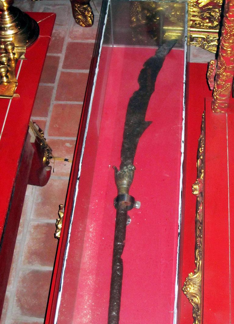 Thanh long đao, bảo vật 400 năm ở Hải Phòng gắn với sự nghiệp bình thiên hạ của vua Mạc Thái Tổ - Ảnh 2.