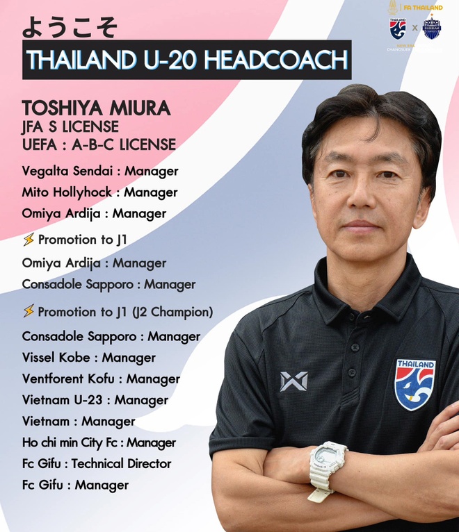 HLV Miura bất ngờ nhận lời dẫn dắt U20 Thái Lan - Ảnh 1.