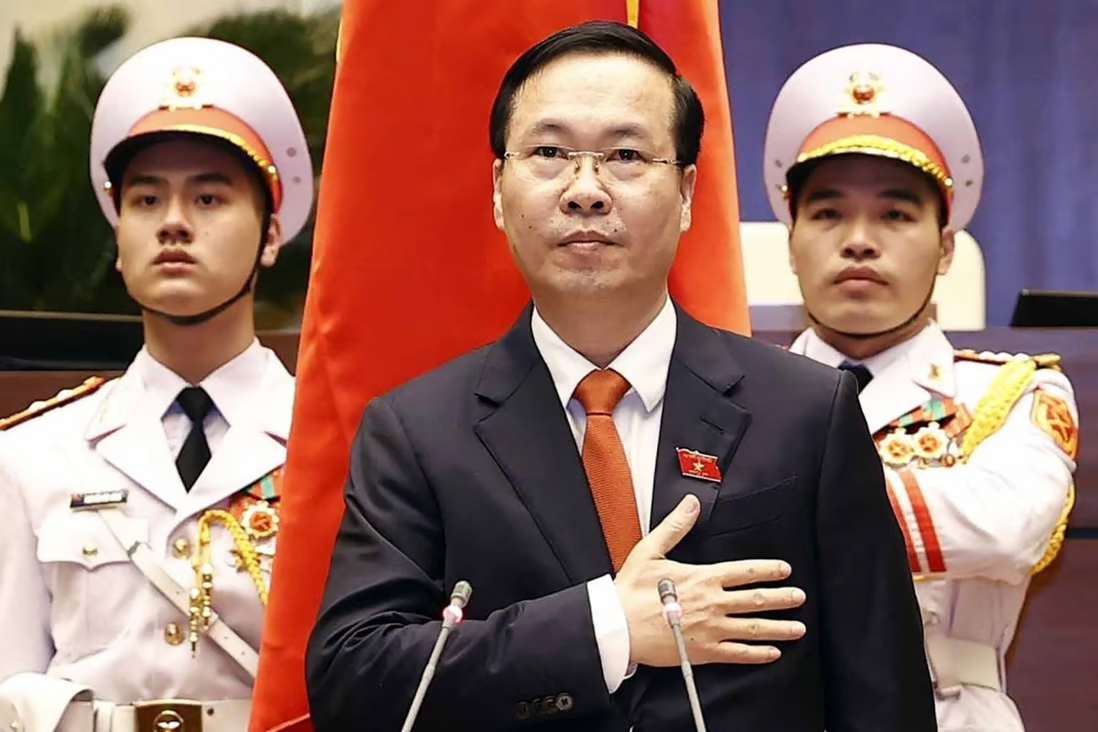 Báo nước ngoài đưa tin ông Võ Văn Thưởng được bầu làm Chủ tịch nước Việt Nam - Ảnh 1.