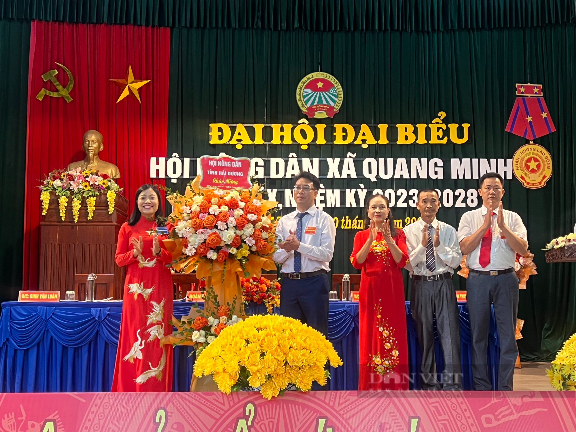 Phó Chủ tịch Thường trực Trung ương Hội Nông dân Việt Nam dự Đại hội nông dân một xã của tỉnh Hải Dương - Ảnh 6.