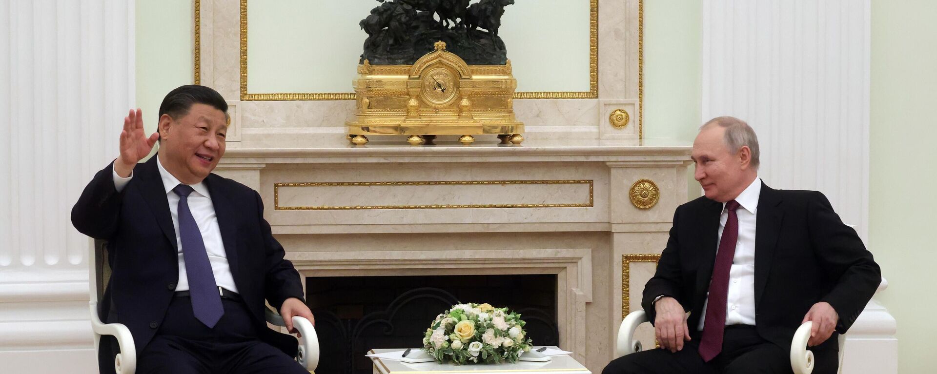 Chủ tịch Tập Cận Bình hội đàm chính thức với Tổng thống Putin: Nhiều vấn đề 'nóng' được thảo luận trực tiếp  - Ảnh 1.