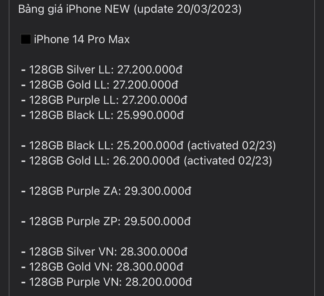 iPhone 14 tại Việt Nam có giá rẻ hơn hàng xách tay Singapore, Thái Lan - Ảnh 2.
