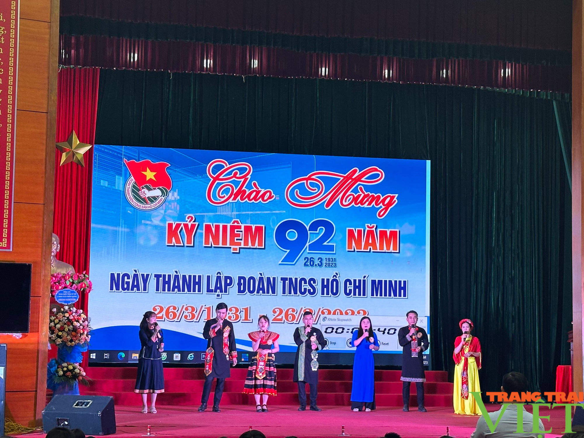   Huyện biên giới Lào Cai: Hội thi tìm hiểu Nghị quyết Đại hội Đoàn TNCS Hồ Chí Minh các cấp - Ảnh 1.