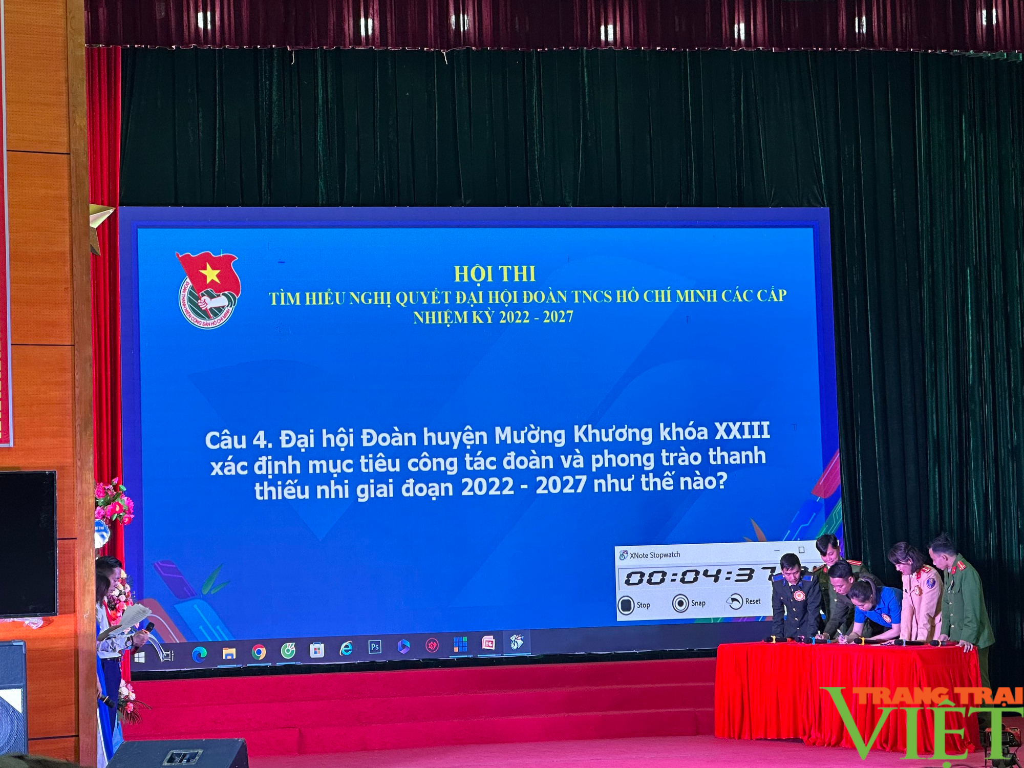   Huyện biên giới Lào Cai: Hội thi tìm hiểu Nghị quyết Đại hội Đoàn TNCS Hồ Chí Minh các cấp - Ảnh 2.