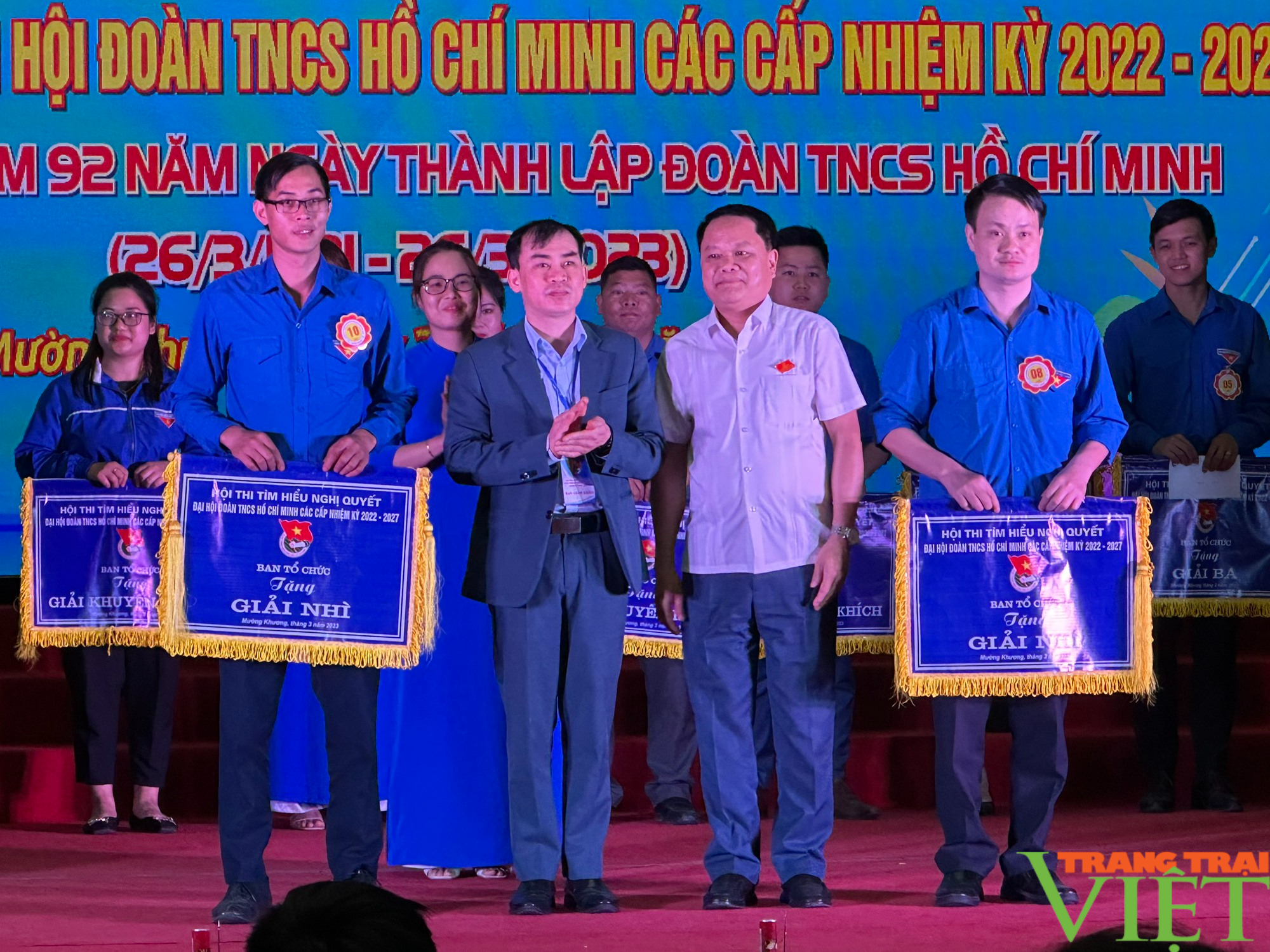   Huyện biên giới Lào Cai: Hội thi tìm hiểu Nghị quyết Đại hội Đoàn TNCS Hồ Chí Minh các cấp - Ảnh 3.