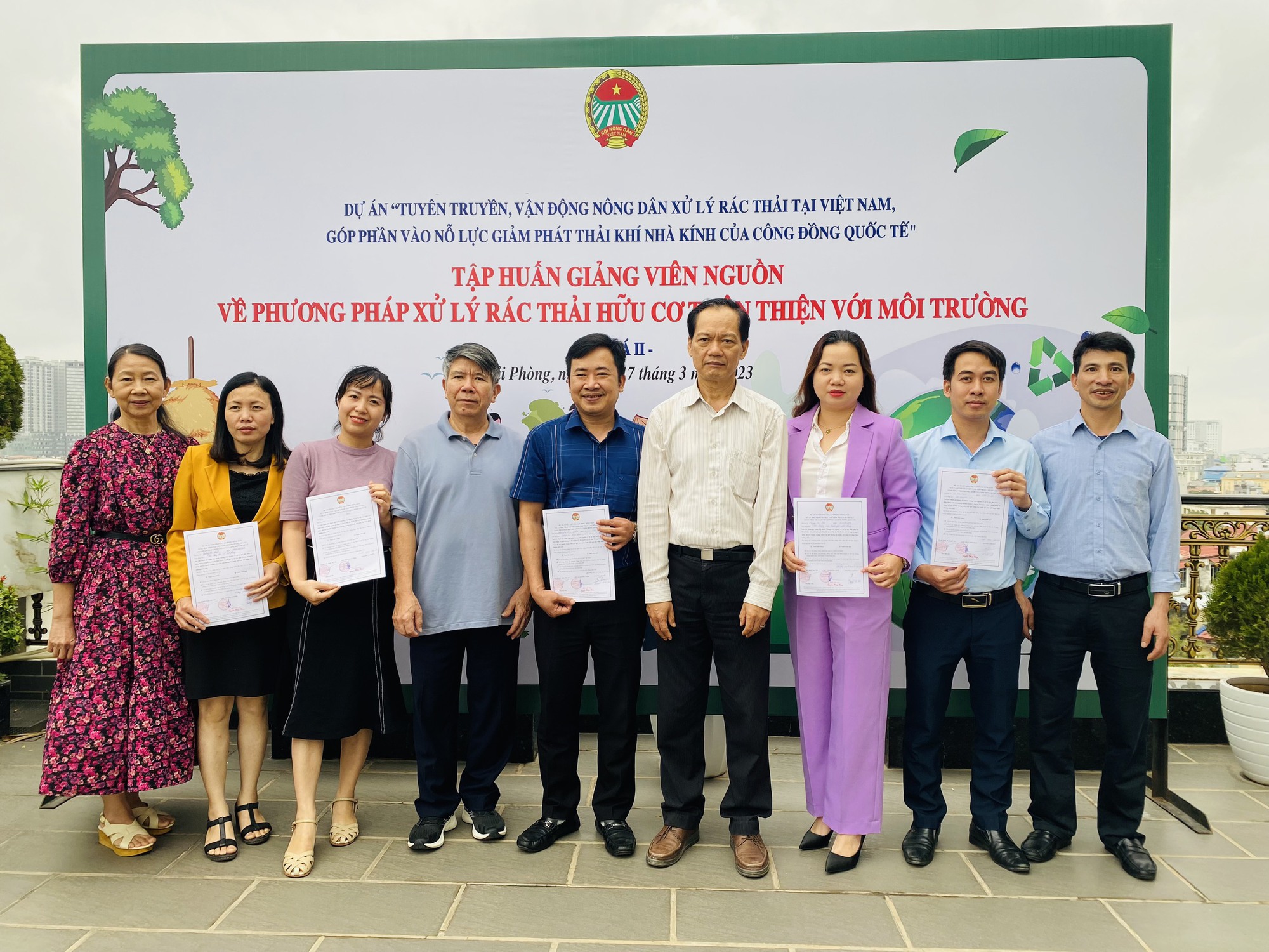 TW Hội ND Việt Nam tổ chức đào tạo giảng viên nguồn về xử lý rác thải hữu cơ thân thiện với môi trường  - Ảnh 4.