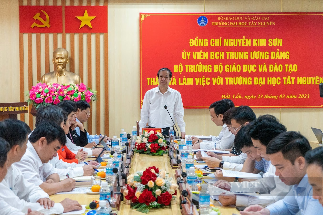 Bộ trưởng Nguyễn Kim Sơn: &quot;Trường Đại học Tây Nguyên phải trở thành một đại học đa ngành, đa lĩnh vực&quot; - Ảnh 1.