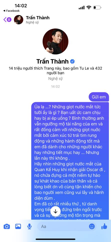 Ca sĩ Nguyên Vũ bức xúc &quot;nói thẳng&quot; vụ Trấn Thành khóc lóc kể khổ tại sự kiện của Đàm Vĩnh Hưng - Ảnh 4.