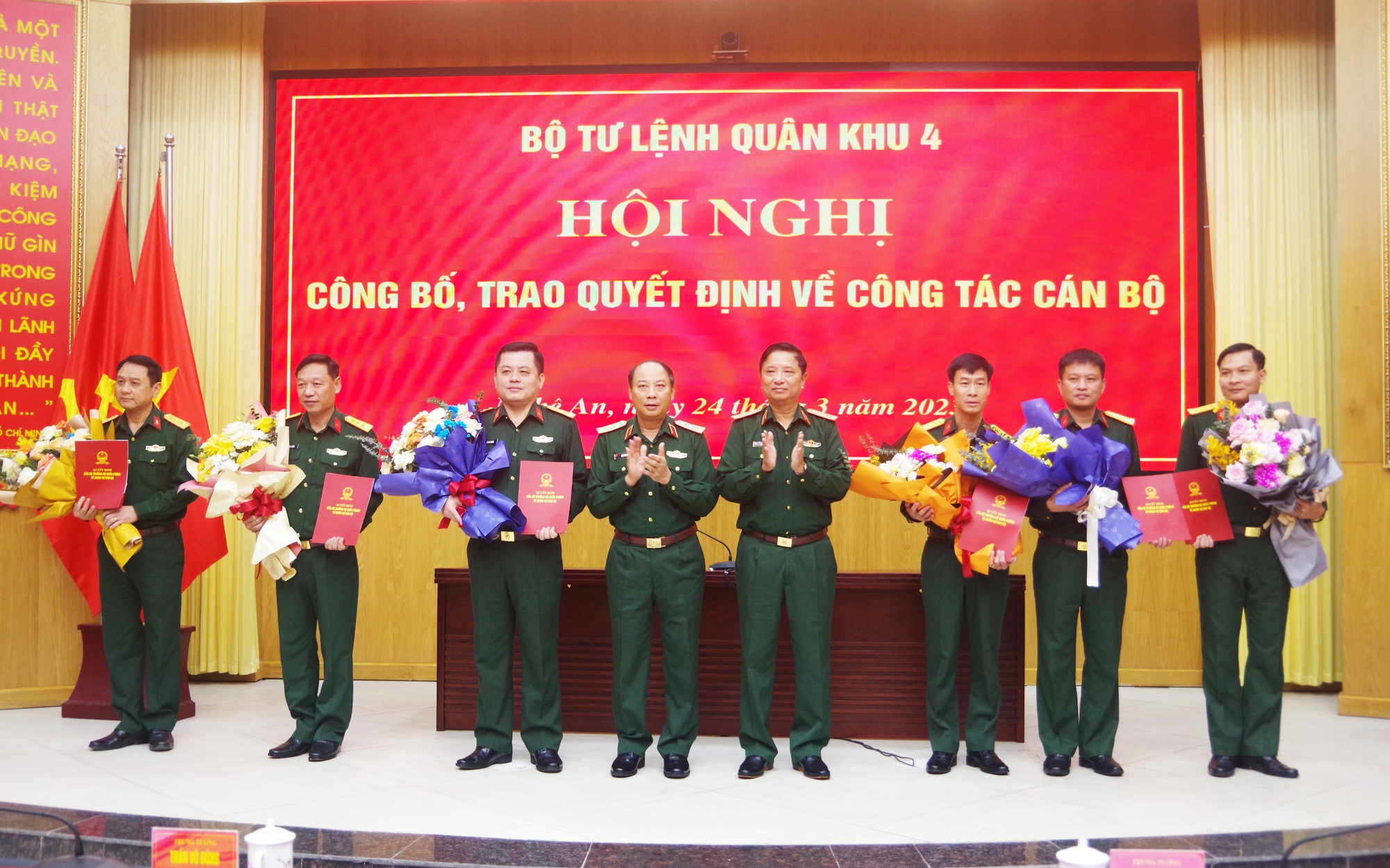 Bộ Quốc phòng bổ nhiệm Chỉ huy trưởng và Tham mưu trưởng Bộ Chỉ huy quân sự Thừa Thiên Huế 