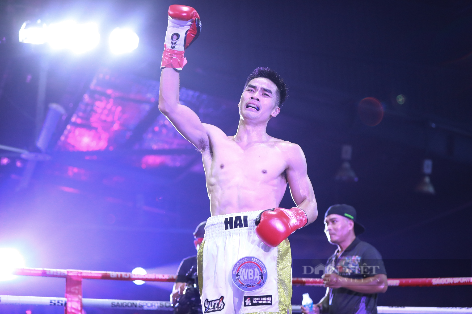 Hạ knock out đối thủ chóng vánh Nguyễn Ngọc Hải giành đai vô địch WBA Nam Á - Ảnh 7.