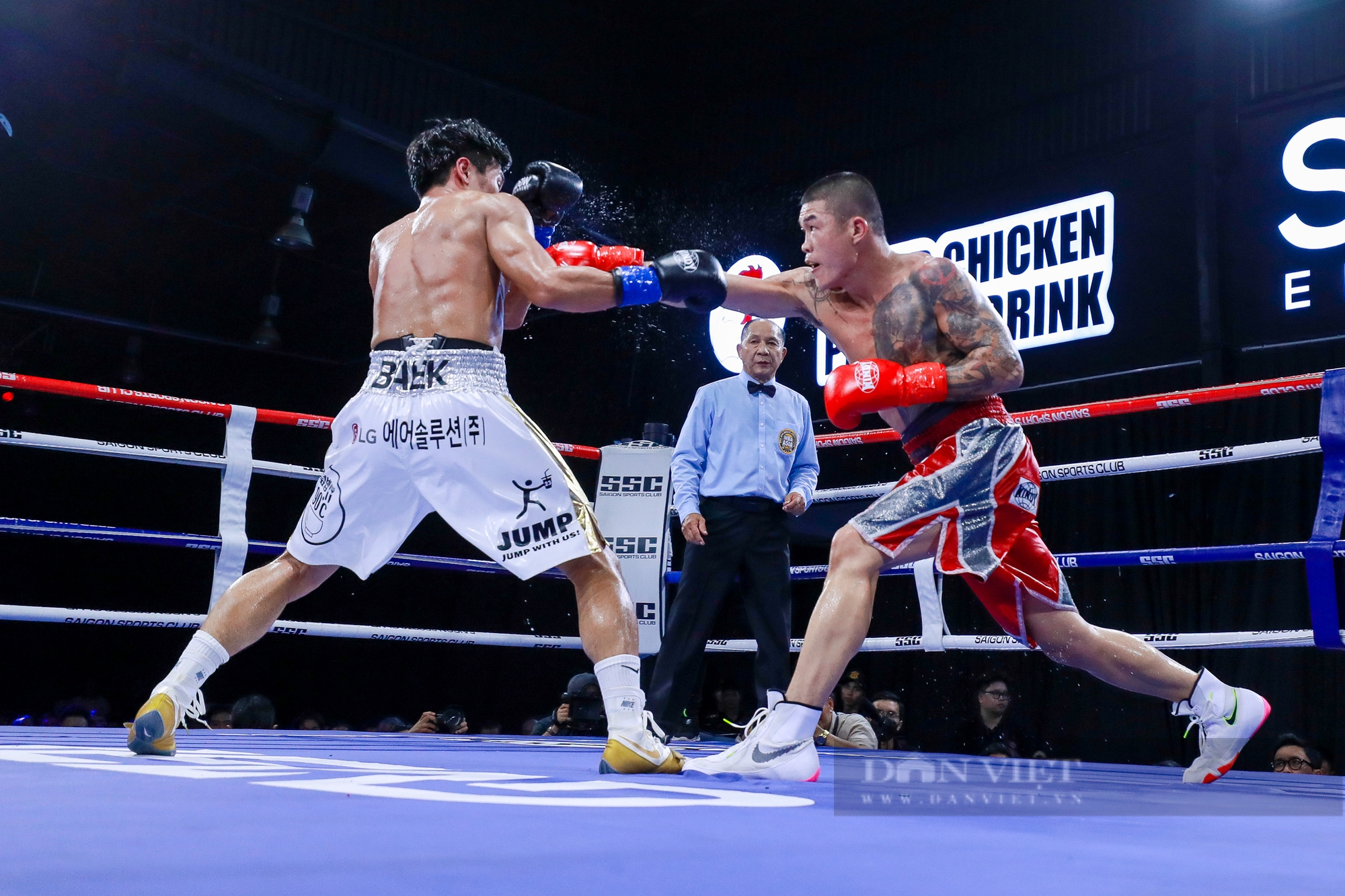 Thắng võ sĩ số 1 Hàn Quốc, Trương Đình Hoàng bảo vệ thành công đai WBA châu Á - Ảnh 1.