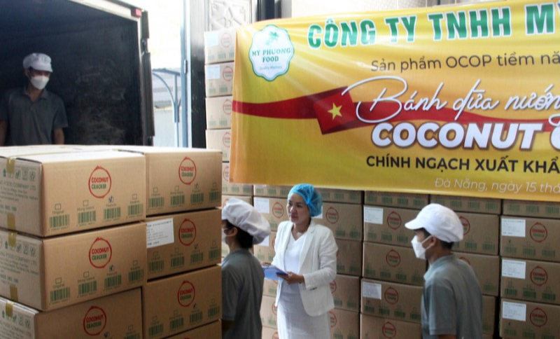 Lần đầu tiên, một loại bánh của Đà Nẵng được xuất khẩu sang Trung Quốc - Ảnh 1.