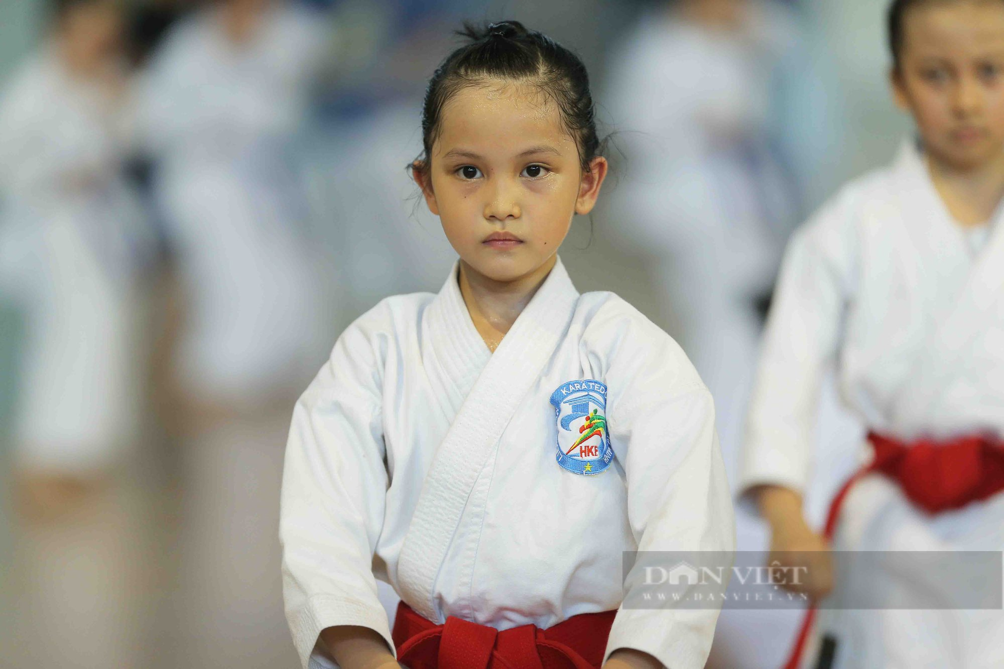 Ấn tượng những màn trình diễn siêu cute của các võ sĩ karate nhí - Ảnh 3.