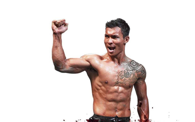 “Quái vật da nâu” của làng MMA Việt Nam Trần Quang Lộc đại chiến Lý Tiểu Long Trung Quốc - Ảnh 1.