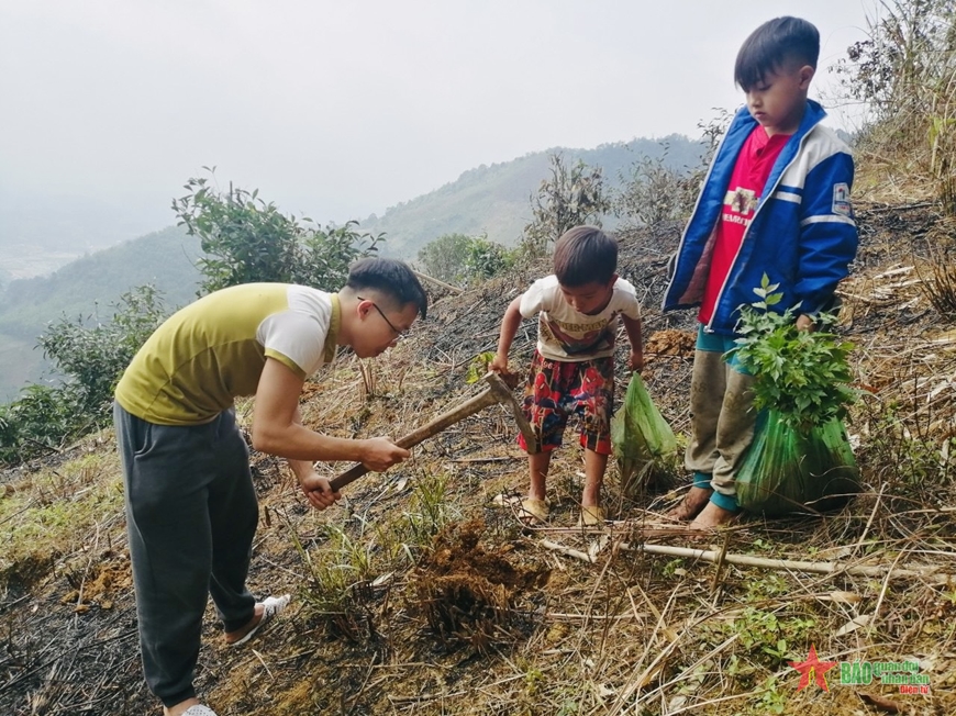 Chàng trai dân tộc Mông ươm mầm triệu cây xanh - Ảnh 1.